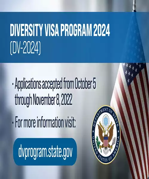 DV Lottery Application Form  2024 | An Entry Chance to American