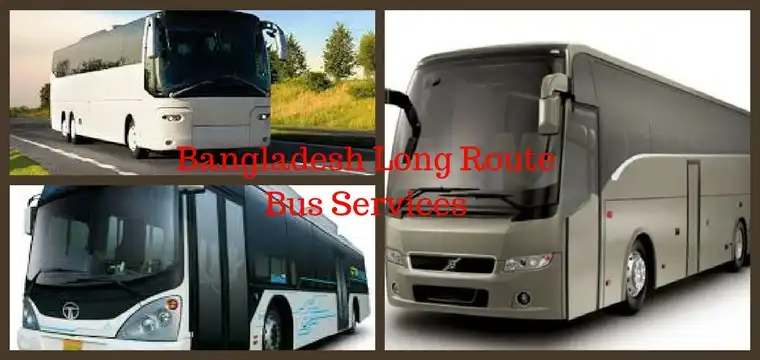 Neptune Volvo Bus Paribahan Transport Service in Bangladesh
