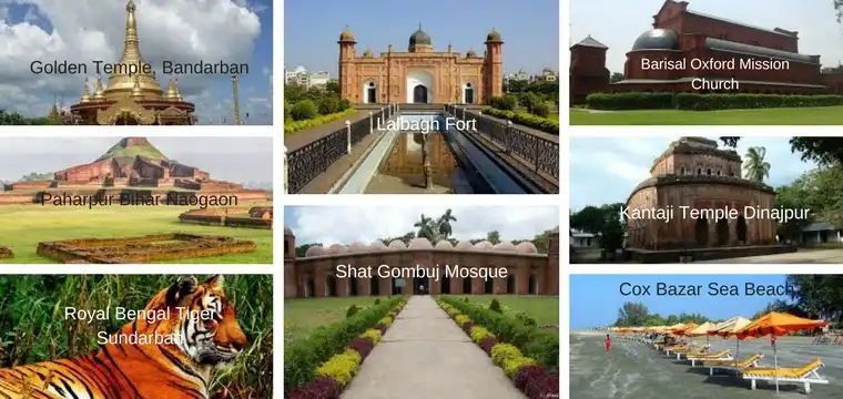 Bagha Mosque is a great historical tourist place in Rajshahi