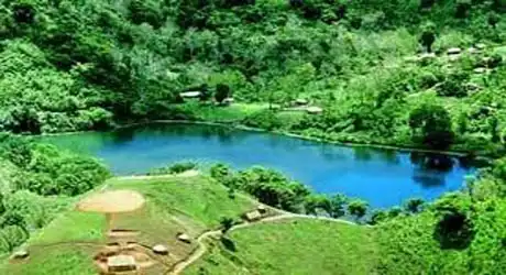 Boga Lake Ruma a haven tourist spot in Banderban Chittagong